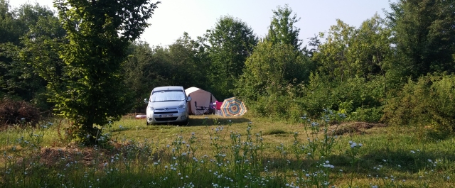 Small eco campground