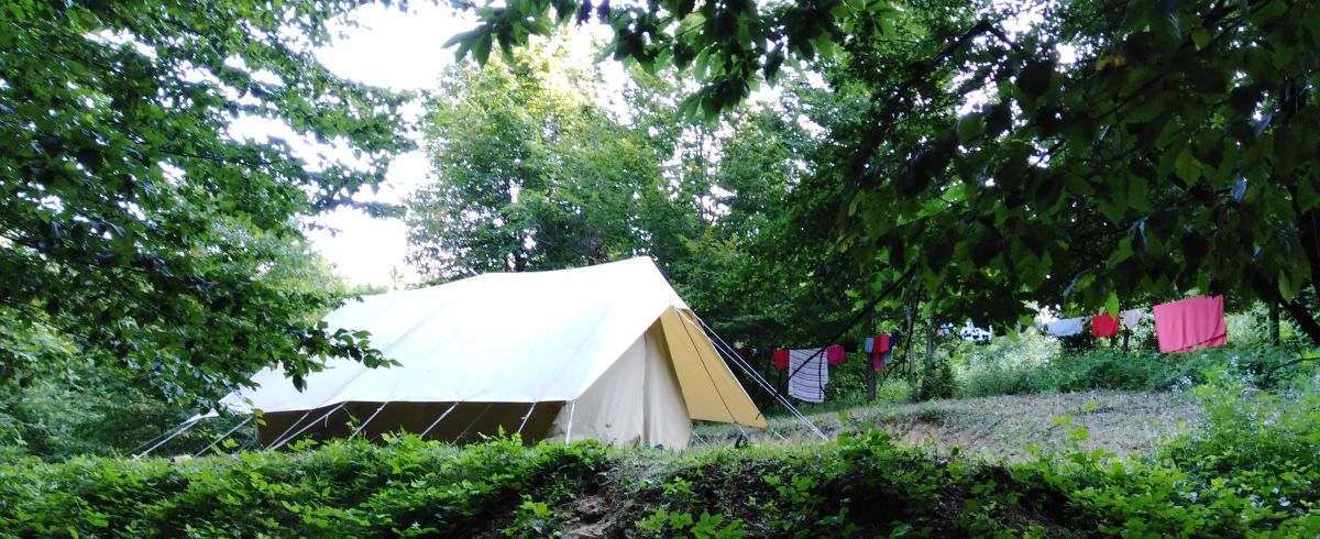 Wild camping with comfort